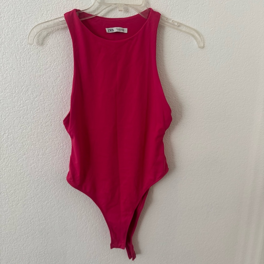 3/$15 Zara Pink Bodysuit